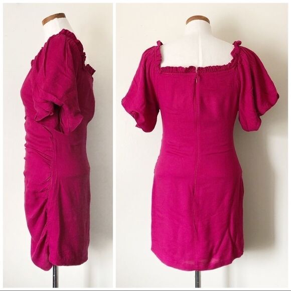 Urban Outfitters Off the Shoulder ruched dress - Picture 6 of 8